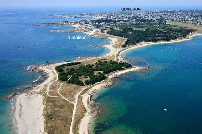 Villa Garenne Bord De Mer - Plage 1 Minute A Pied Quiberon
